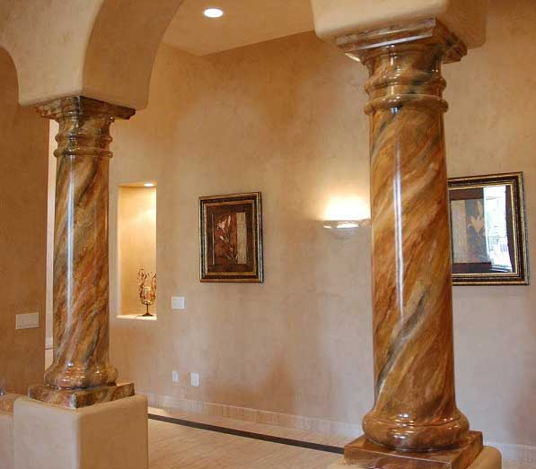 [Cột giả đá] Thay đổi diện mạo kiến trúc - điểm nhấn ấn tượng cho ngôi nhà bạn
